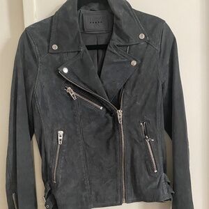 Blank NYC Grey Suede Jacket Size Small